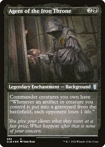 Agent of the Iron Throne - clb Spoiler
