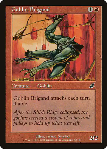 Goblin Brigand - scg Spoiler