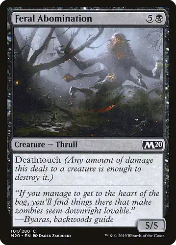Feral Abomination - m20 Spoiler