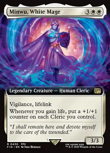 Minwu, White Mage - fin Spoiler