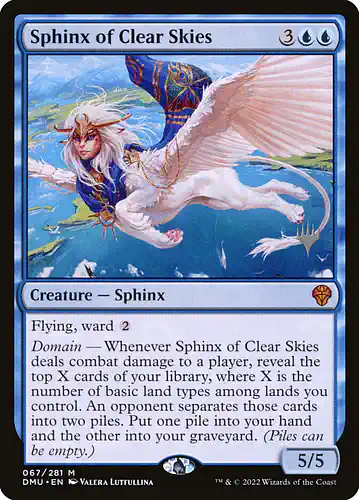 Sphinx of Clear Skies - dmu Spoiler