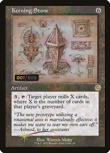 Keening Stone - brr Spoiler