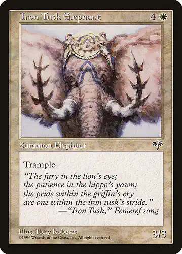 Iron Tusk Elephant - mir Spoiler