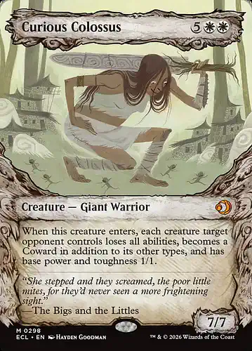 Curious Colossus - ecl Spoiler