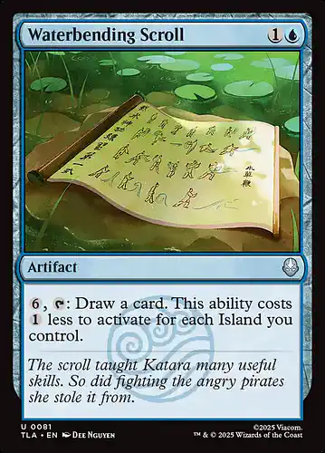 Waterbending Scroll - tla Spoiler