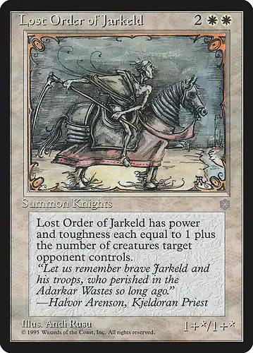Lost Order of Jarkeld - ice Spoiler