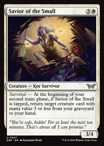 Savior of the Small - dsk Spoiler