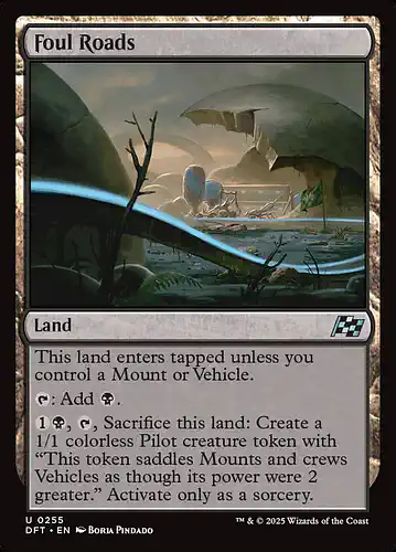 Foul Roads - dft Spoiler