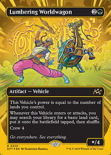Lumbering Worldwagon - dft Spoiler