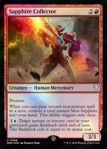 Sapphire Collector - mbc Spoiler