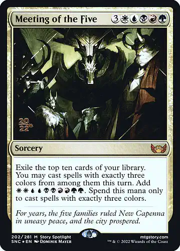 Meeting of the Five - snc Spoiler