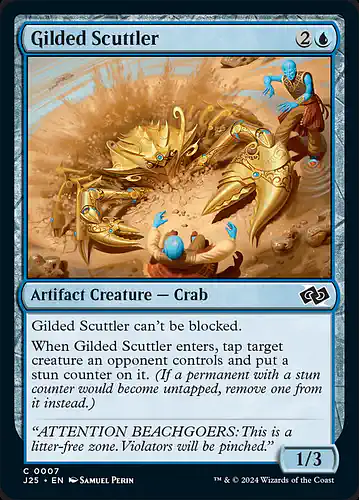Gilded Scuttler - j25 Spoiler