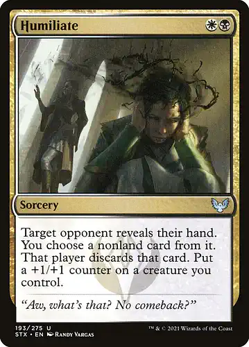 Humiliate - stx Spoiler