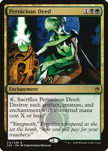 Pernicious Deed - a25 Spoiler