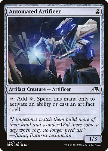 Automated Artificer - neo Spoiler