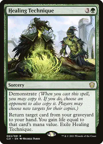 Healing Technique - c21 Spoiler