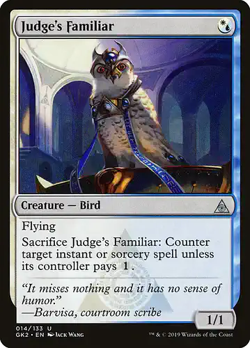 Judge's Familiar - gk2 Spoiler