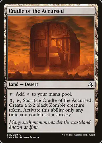Cradle of the Accursed - akh Spoiler