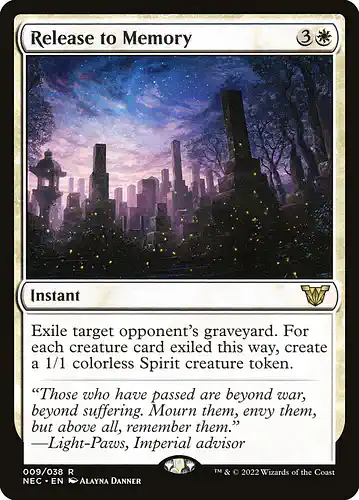 Release to Memory - nec Spoiler