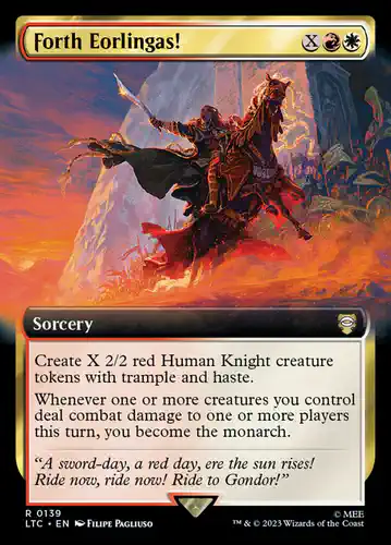 Forth Eorlingas! - ltc Spoiler