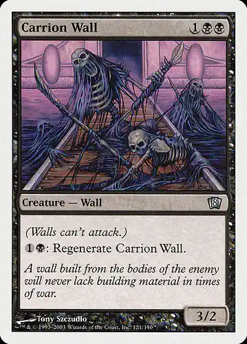 Carrion Wall - 8ed Spoiler
