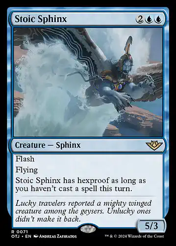 Stoic Sphinx - otj Spoiler