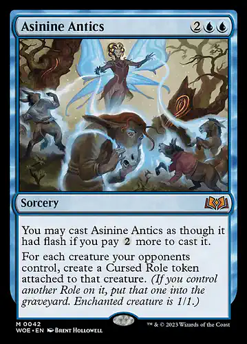 Asinine Antics - woe Spoiler