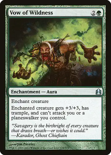 Vow of Wildness - cmd Spoiler