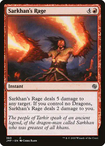 Sarkhan's Rage - jmp Spoiler