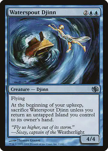 Waterspout Djinn - dd2 Spoiler