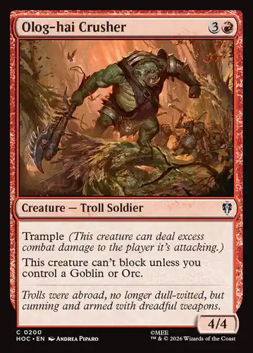 Olog-hai Crusher - hoc Spoiler