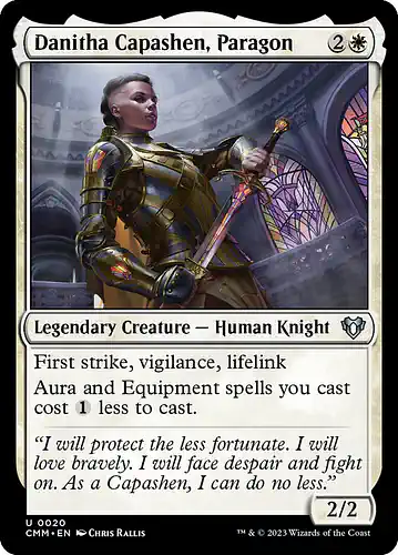 Danitha Capashen, Paragon - cmm Spoiler
