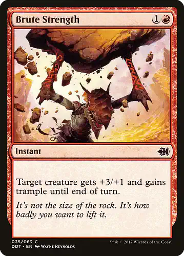 Brute Strength - ddt Spoiler