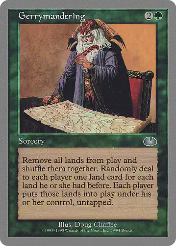 Gerrymandering - ugl Spoiler