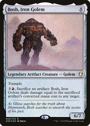 Bosh, Iron Golem - cm2 Spoiler