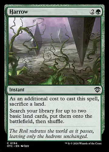 Harrow - otc Spoiler