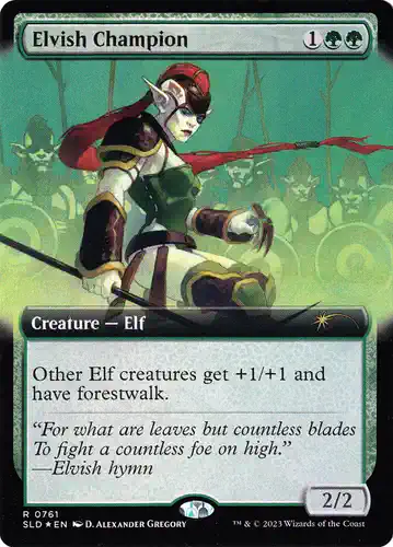 Elvish Champion - sld Spoiler