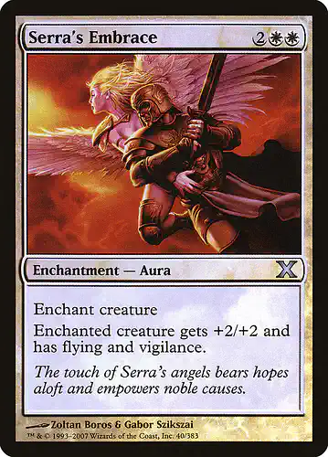 Serra's Embrace - 10e Spoiler