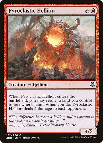 Pyroclastic Hellion - znr Spoiler