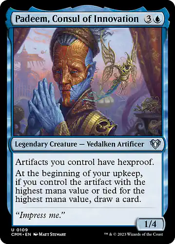 Padeem, Consul of Innovation - cmm Spoiler