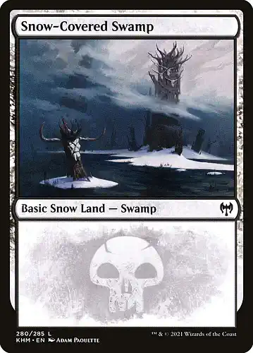 Snow-Covered Swamp - khm Spoiler