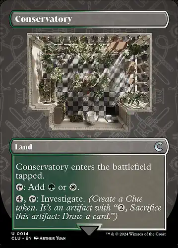 Conservatory - clu Spoiler