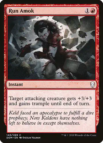Run Amok - dom Spoiler