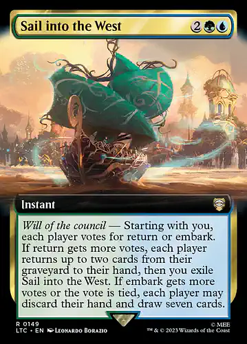 Sail into the West - ltc Spoiler
