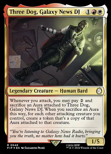 Three Dog, Galaxy News DJ - pip Spoiler