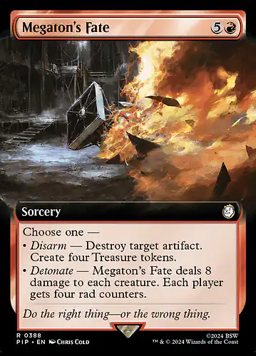 Megaton's Fate - pip Spoiler
