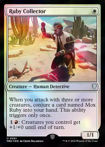 Ruby Collector - mbc Spoiler