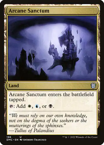 Arcane Sanctum - dmc Spoiler