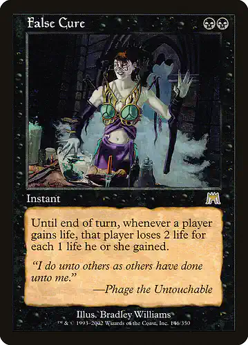 False Cure - ons Spoiler