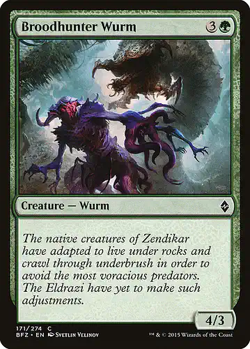 Broodhunter Wurm - bfz Spoiler